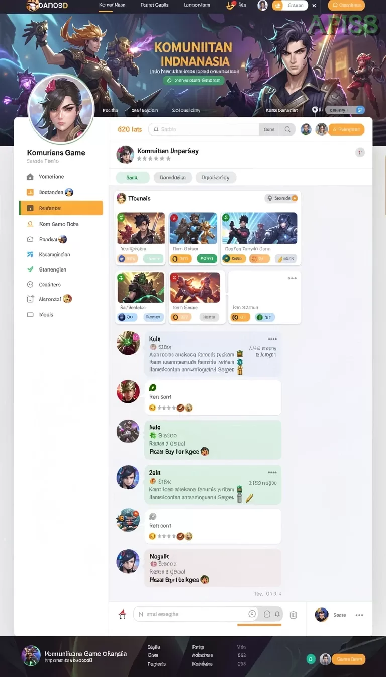 Cuplikan layar IDRGAME — aktivitas