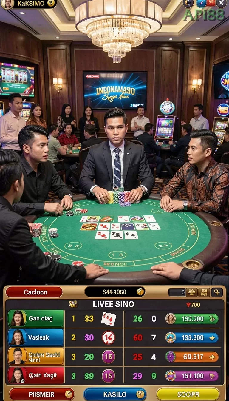 Cuplikan layar 116X — menu navigasi