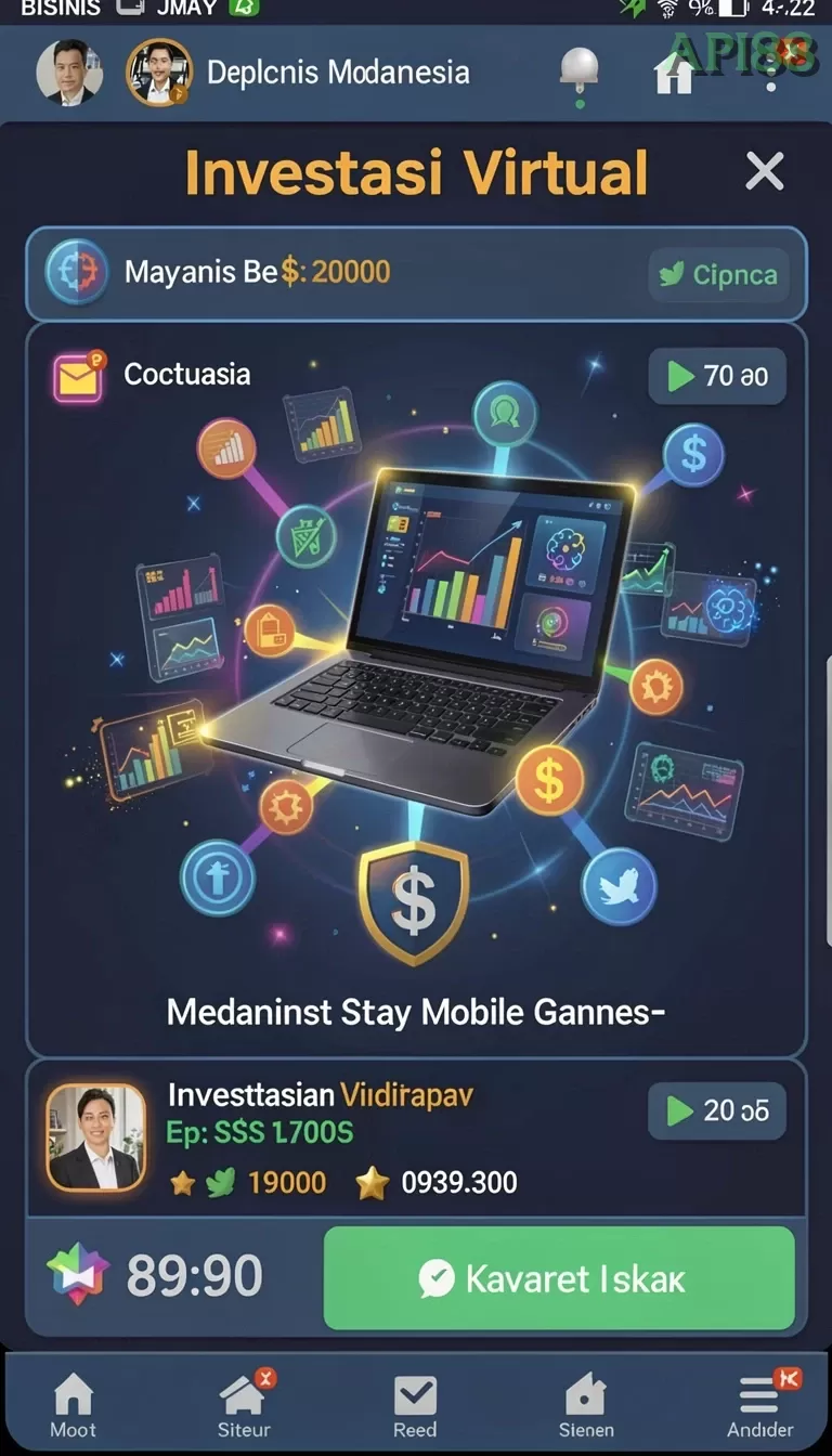 Cuplikan layar SURGA11 — menu navigasi
